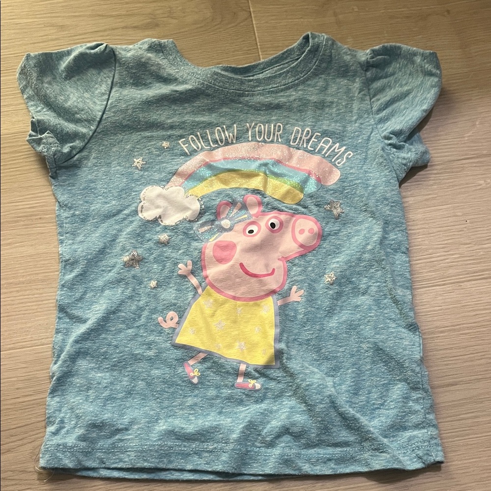 Peppa Pig Teal Dreamy T-Shirt